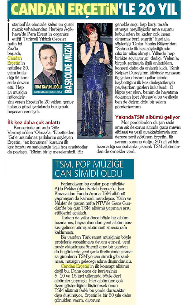 Milliyet — 01.08.2015