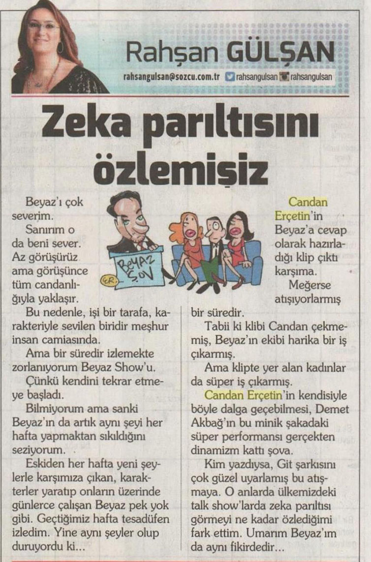 Sözcü — 12.01.2015