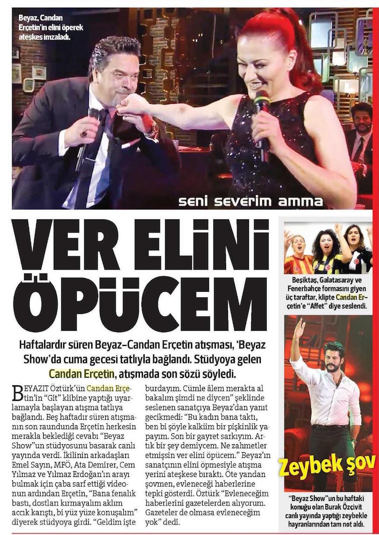 Hürriyet — 25.01.2015